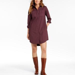 Robe chemise décontractée d'été en denim délavé style Heritage, avec broderie florale ajourée en dentelle, teinte en pièce, taille naturelle - Product Image 1