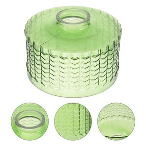 <span class=keywords><strong>Paralume</strong></span> in Vetro <span class=keywords><strong>Verde</strong></span> Scuro Stile Nordico Retrò, Base E27, Lampada a Sospensione Cilindrica con Motivo Ondulato, Kit Fai-da-Te per Illuminazione - Product Image 5