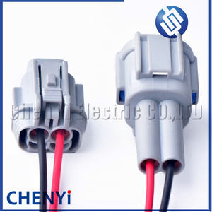 Conector solenoide automático de 2 pines, luces antiniebla, enchufe de arnés de cables, 6188-0554 6185-0867 6918-1774- - Product Image 6