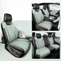Housse de siège de voiture en cuir beige de luxe sur mesure pour Byd Song Plus Golf Dodge Charger Land Rover Honda Civic Destroyer 05
