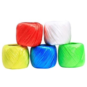 Màu xanh <span class=keywords><strong>PP</strong></span> <span class=keywords><strong>Raffia</strong></span> <span class=keywords><strong>PP</strong></span> fibrillated Baler twine <span class=keywords><strong>PP</strong></span> vườn twine màu sắc khác nhau Poly <span class=keywords><strong>Raffia</strong></span> 1 mét nông nghiệp Baler twine - Product Image 2