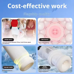 The Pleasure Count Shows the Airplane Cup (<b>vibrating</b> Version) the Perfect Blend of Luxury and Innovation Male Masturbator - Product Image 5