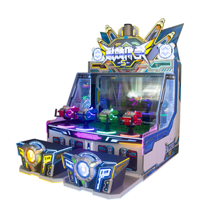 Nouvelle machine de tir à l'eau d'intérieur pour 4 joueurs, modèle Ours Bébé 2025, équipement de jeu pour enfants avec écran de 65 pouces et garantie 1 an en anglais - Product Image 3
