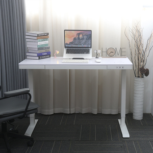 Bureaux debout de jeu motorisés électriques <span class=keywords><strong>Bureau</strong></span> d'ordinateur <span class=keywords><strong>en</strong></span> métal à double moteur ergonomique réglable <span class=keywords><strong>en</strong></span> hauteur Pieds de table d'école - Product Image 5