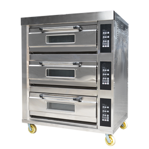 Four à pizza 1 couche 2 couches 3 couches Four à pain commercial électrique à gaz Disponible avec panneau de commande numérique - Product Image 6