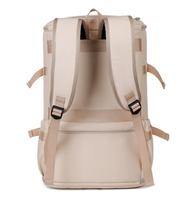 Mochila Unisex para ordenador portátil para estudiantes de la mejor calidad, diseño geométrico, Material de nailon, cremallera, compartimento para baloncesto, deportes al aire libre, 20-36L