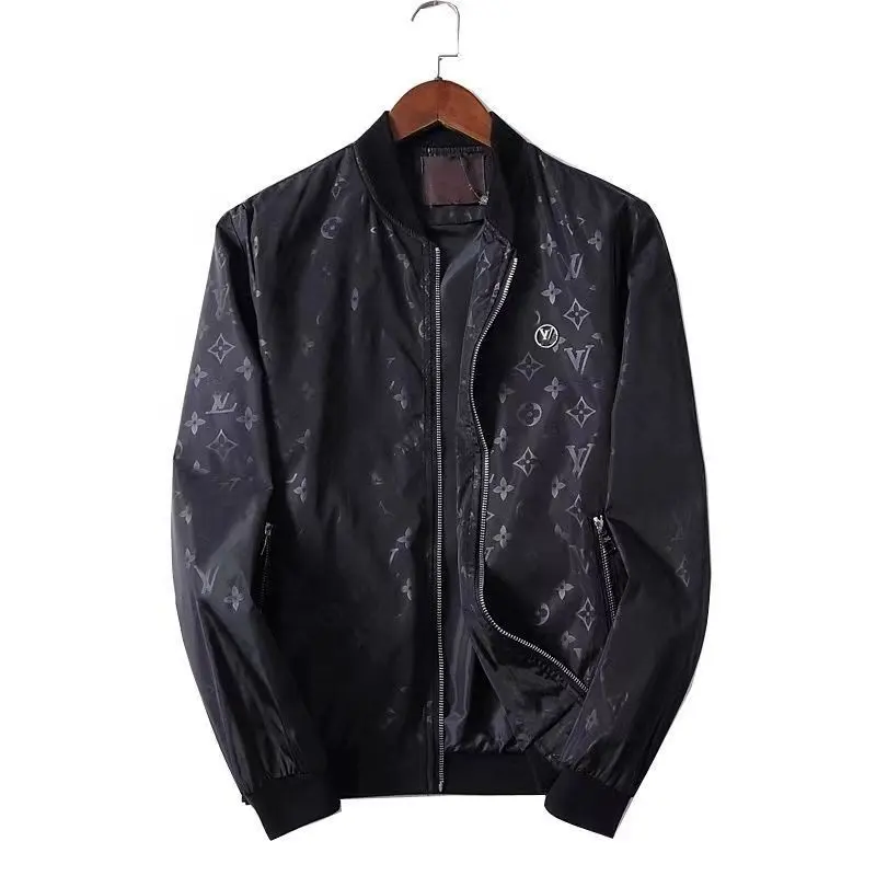 V European hotsell pilot jacket men waterproof outdoor custom retro coat high quality pilot black zipper jacket