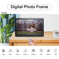 Großhandel 10 Zoll Slim LCD Digitales Fotoalbum Touchscreen USB-Laufwerk Karte mit WiFi-Funktion und Uhr für Bulk Buy