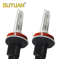 Ampoule de voiture universelle SUYUAN de haute qualité, super blanche, 12V 35W 6000K H9 HID Xenon, avec garantie d'un an