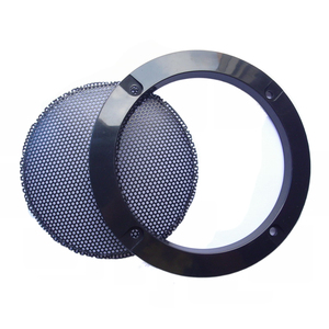 Copertura Rete Speaker Argento Griglia/Copertura Per Altoparlante Auto Da 4 Pollici | Colore Argento | Decorativa E Protettiva | 1 Pezzo Coprifilo Porta Bianco - Foto 13