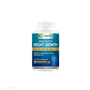 Capsules OEM d'extrait de plante amélioré pour la croissance, supplément vitamine D calcium zinc 60 gélules/bouteille pour augmentation de la masse osseuse - Product Image 1