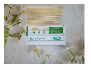 도매 플라스틱 포장 종이 포장 일회용 대나무 젓가락 초밥 젓가락