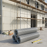 Grillage soudé galvanisé de qualité industrielle pour cloisons de entrepôt et barrières de sécurité pour ateliers et usines