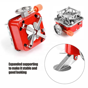 Outdoor Draagbare Opvouwbare <span class=keywords><strong>Camping</strong></span> Gas <span class=keywords><strong>Mini</strong></span> Kleine Vierkante Kachel Duurzaam Vierkant Draagbare Outdoor Home <span class=keywords><strong>Camping</strong></span> Kachel - Product Image 5