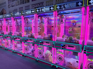 Máquina de Garras Operada con Monedas con Luces LED - Grúa <span class=keywords><strong>El</strong></span>éctrica de Juguete para Niños, Máquina Expendedora Interactiva de Búsqueda del Tesoro para Salas de Juegos - Product Image 4
