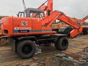 รถขุดล้อใช้แล้ว HITACHI EX100WD รถตักตีนตะขาบไฮดรอลิกมือสองจากญี่ปุ่นสภาพดี EX30U ZX35U ZX50 - Product Image 5