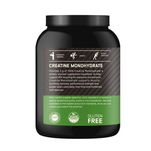 Créatine en poudre micronisée avec étiquette personnalisée, créatine en poudre pour soutenir l'énergie avant l'entraînement, créatine monohydrate en poudre - Product Image 3