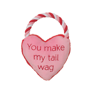 Produsen Grosir Mainan Anjing Merah Muda Bentuk Cinta Tali Mewah Pendek Set Hari Valentine - Product Image 5