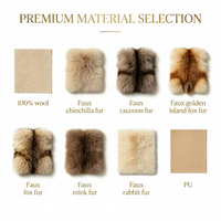 Manteau en fourrure pour femme, manteaux en fourrure véritable, vestes d'hiver pour femmes, vêtements de créateur pour femmes