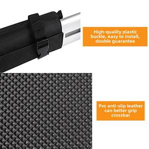 Portaequipajes Trasero Flexible para Techo <span class=keywords><strong>de</strong></span> Coche con Compatibilidad para Patinetas y Tablas <span class=keywords><strong>de</strong></span> Surf, Almohadilla para Equipaje <span class=keywords><strong>de</strong></span> 76.2 cm <span class=keywords><strong>x</strong></span> 7.6 cm <span class=keywords><strong>x</strong></span> 3 cm para un Almacenamiento Conveniente - Product Image 4