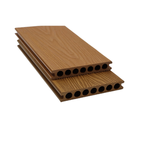 พื้นระเบียง WPC ลาย 3 มิติ คุณภาพสูง ขนาด 150*23 มม. แบบกลวง สี่เหลี่ยม สำหรับภายนอกอาคาร ดีไซน์ยุโรป กันลื่น กันน้ำ ผิวขัด - Product Image 3