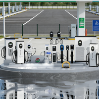 Borne de Recharge pour Véhicules Électriques 40KW à Utilisation Facile avec Carte Magnétique et Application pour Usage Résidentiel