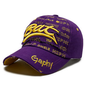 Casquette de baseball sport Hip Hop pour hommes et femmes Broderie 3D Impression complète Patch Logo Style américain Casquette denim Snapback One Fits All - Product Image 1