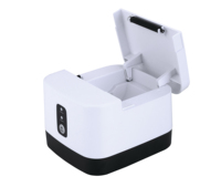 Imprimante d'étiquettes portable LICON 80 mm USB LAN BT thermique POS pour bureau et téléphone, 203 DPI, 101 mm/s, autocollants en stock, noir + blanc, SDK