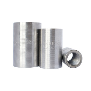 Großhandel M12-40 Galvani sierte Stahl konstruktion Bewehrung Verbindung Kupplung Gerades Gewinde Hersteller Karton Verpackung - Product Image 4