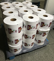 Film plastique multicouche souple thermorétractable pour emballage de café, rouleaux de film PET/AL/PE laminé, résistant à l'humidité, qualité alimentaire, pour sucre
