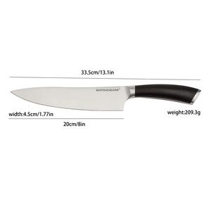 KITCHENCARE 2025 mango de madera de ébano cuchillos de cocina <span class=keywords><strong>profesional</strong></span> 5cr15 Mov Chef <span class=keywords><strong>cuchillo</strong></span> - Product Image 5