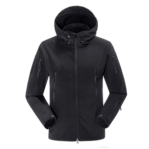 Chaqueta Táctica para Hombre, Chaqueta Deportiva Impermeable de Tela Softshell - Product Image 4