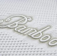 Tissu tricoté en polyester 100% personnalisé en bambou biologique naturel Everen pour matelas
