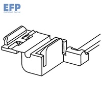 Clip de fixation pour faisceau de câbles de voiture, attaches pour tuyaux ondulés, tuyaux d'huile, lignes de poutres, fixation de supports de tuyaux
