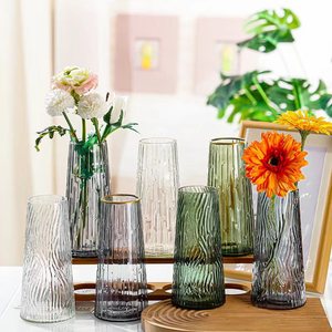 Vaso in Vetro per Composizioni Floreali Idroponiche, Stile Moderno e Creativo, per Fiori Freschi e <span class=keywords><strong>Bambù</strong></span> Portafortuna, Ideale per Soggiorno e Matrimoni - Product Image 1
