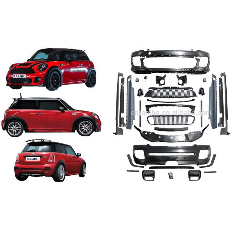 MINI R56 R57 R58 JCW комплект корпуса MINI JCW стиль корпуса для mini cooper R56 2007-2013