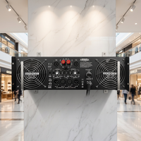Amplificateur de puissance professionnel de classe TD à 2 canaux 1300W pour haut-parleurs de graves, subwoofers, système de sonorisation PA