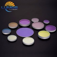 Lentilles de protection laser en silice optique fusionnée de grande taille D40 D50 D120, verre 1064nm pour machine de découpe laser à fibre haute puissance