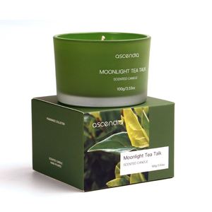 Ensemble de bougies parfumées en cire de soja Ascendia dans un pot en céramique, 7 couleurs, aromathérapie florale et végétale, décoration d'intérieur, style moderne, 1 mèche - Product Image 6
