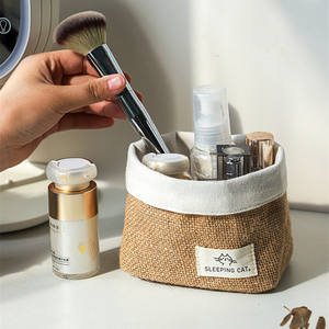 Panier de rangement suspendu en jute Cotton Way, écologique, pour articles divers, organiseur de bureau, sac à cosmétiques - Product Image 4