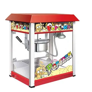 Delicate Commercial Popcorn Machine / industrial Popcorn Maker