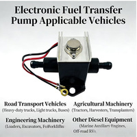 Pompe à carburant électronique diesel 36W 100L/H 12V 24V DC pour générateur diesel en fonte OEM
