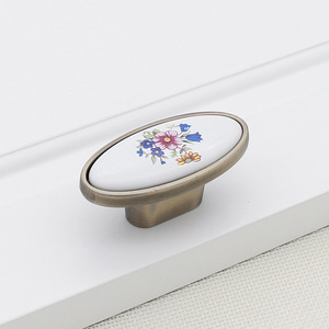 Poignées de tiroir de meuble en céramique de <span class=keywords><strong>style</strong></span> classique de couleur <span class=keywords><strong>antique</strong></span> fabriquées en Chine - Product Image 3