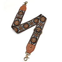 Large 5cm bandoulière colorée ceinture de remplacement réglable style guitare sangle de sac à bandoulière