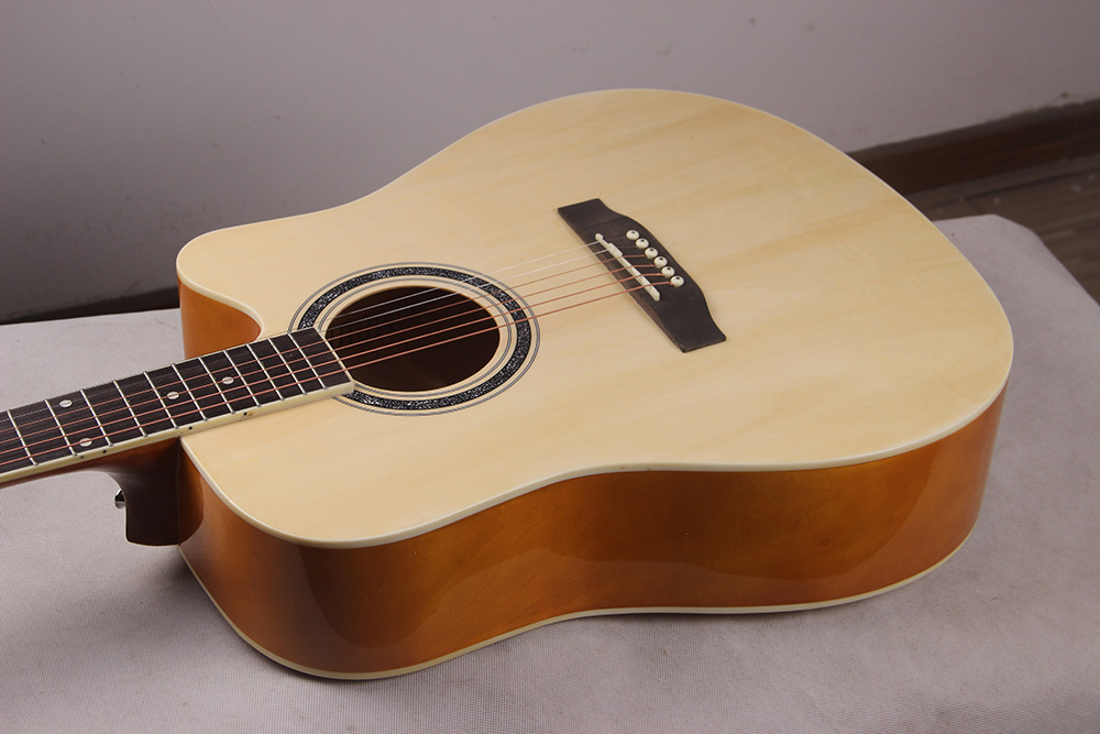 41 Inch Good Beginner Acoustic Guitar for Practice & ODM