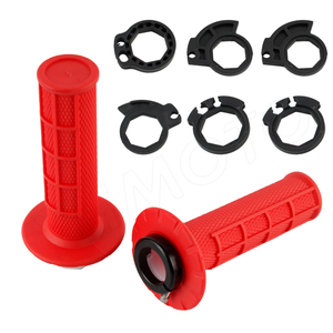 YHMOTO Puños de Manillar con Bloqueo Griffgummi para Motocicleta Universal, Puños Tipo Waffle con Cierre a Presión - Product Image 5
