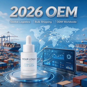 Hydrating Calm Serum Facial Skincare Essence OEM ODM Private Label <b>Dropper</b> <b>Bottle</b> for Daily Care - Product Image 6