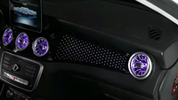 Kit d'accessoires de mise à niveau pour éclairage ambiant dynamique et coloré de l'intérieur de voiture Mercedes CLA W117 GLA W156, panneau décoratif LED