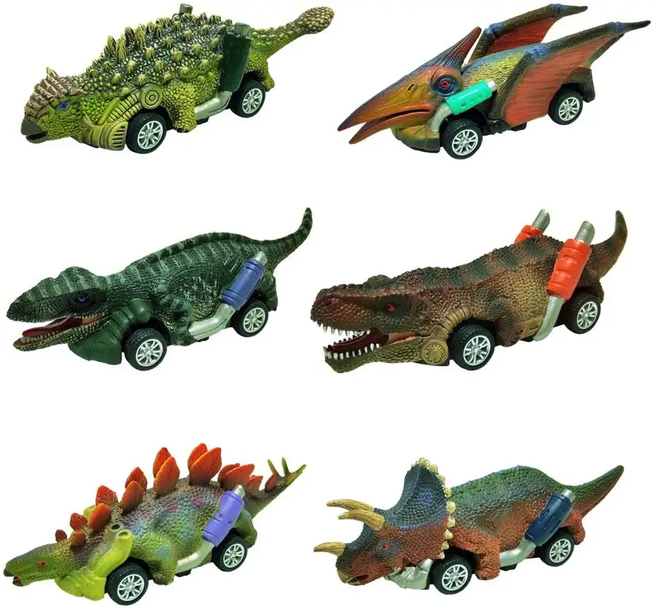 Cheap Dinosaur Toys Car Truck Toys With Animals Storage Set Juguetes Educativos Educational Toys Vehicle For Kids Boys