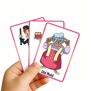 Gioco di Carte Personalizzato QUOKKA - Carte da Gioco in Carta per Bambini 4-8 Anni, Divertente Gioco da Viaggio per Famiglie, Educativo, Vendita all'Ingrosso - Product Image 4